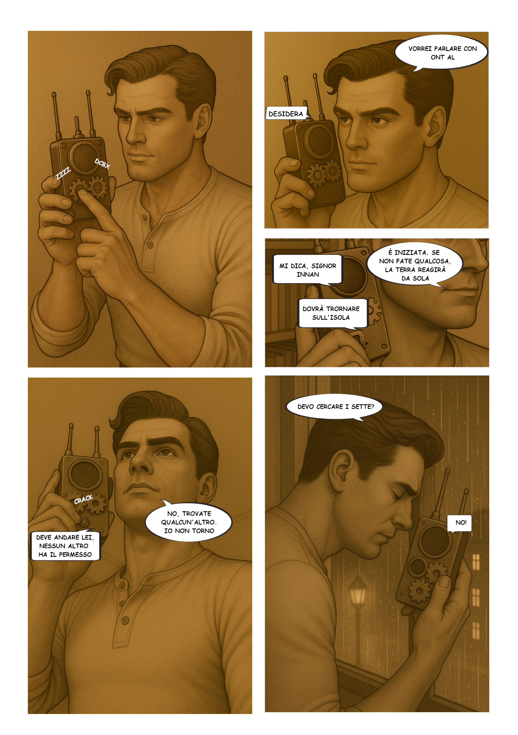Genetic Eden - Anteprima fumetto: Silgiu in canada