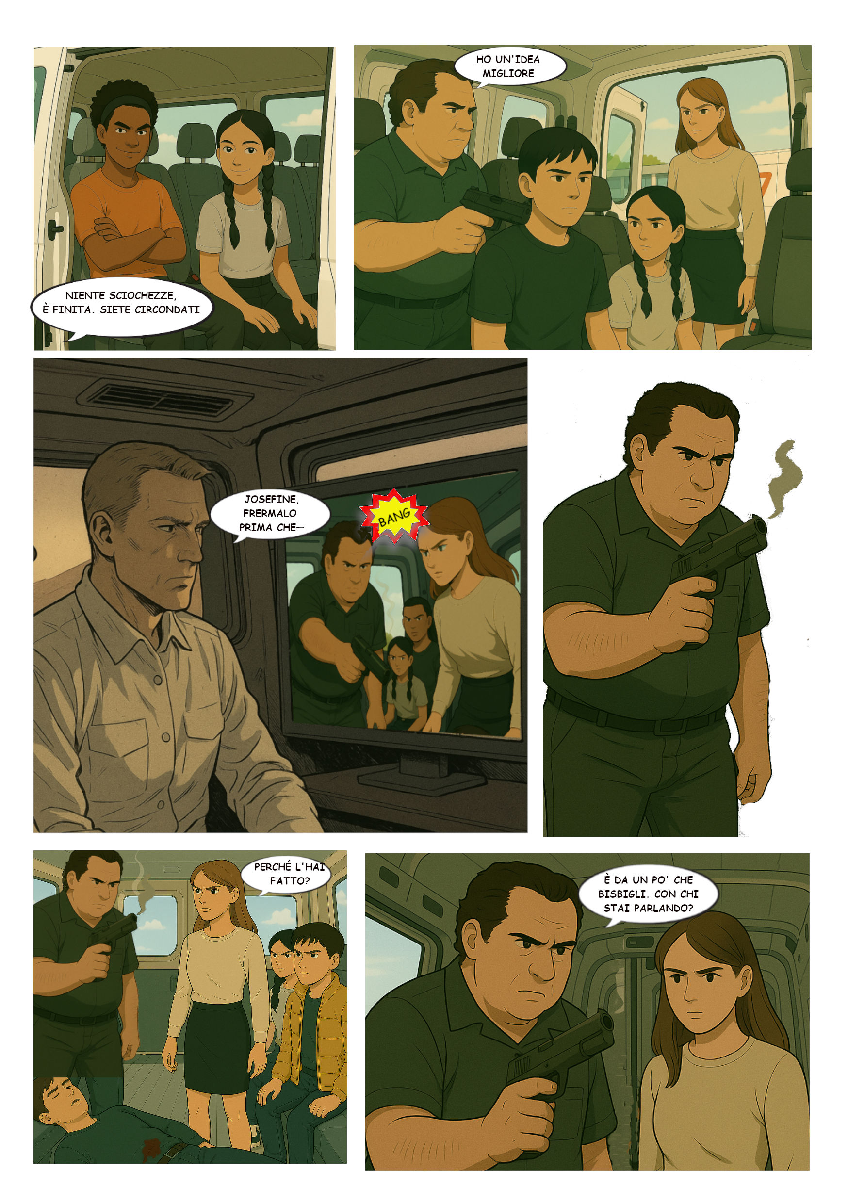 Genetic Eden - Anteprima fumetto: Silgiu in canada