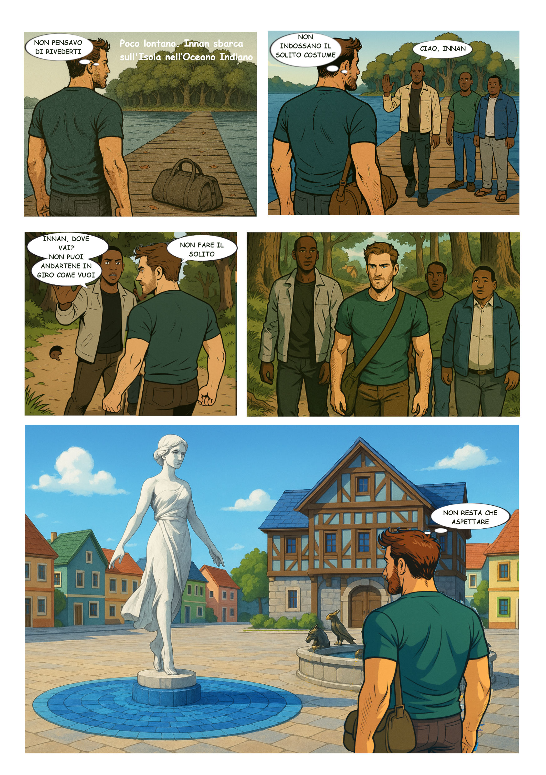 Genetic Eden - Anteprima fumetto: Silgiu in canada