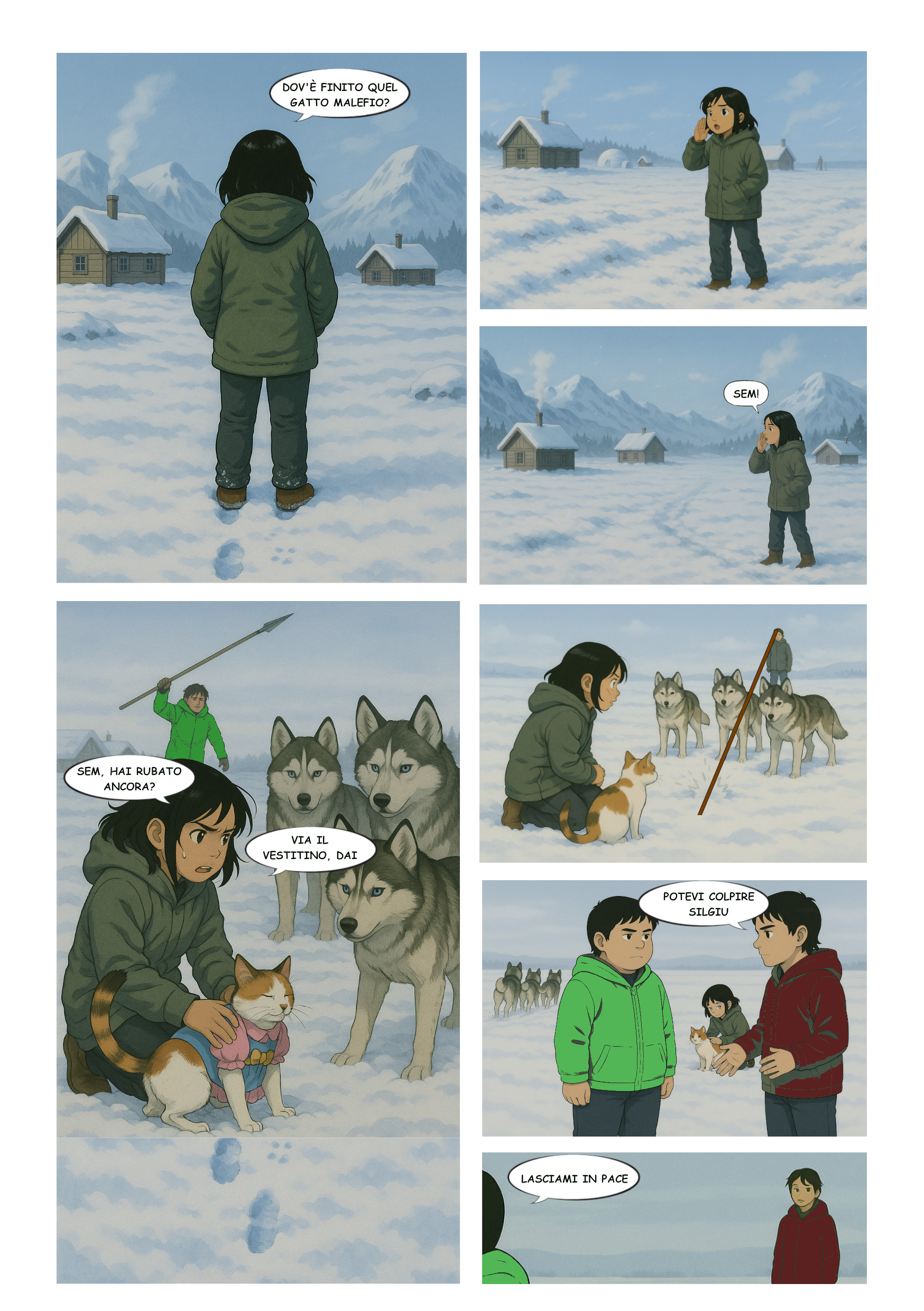 Genetic Eden - Anteprima fumetto: Silgiu in canada