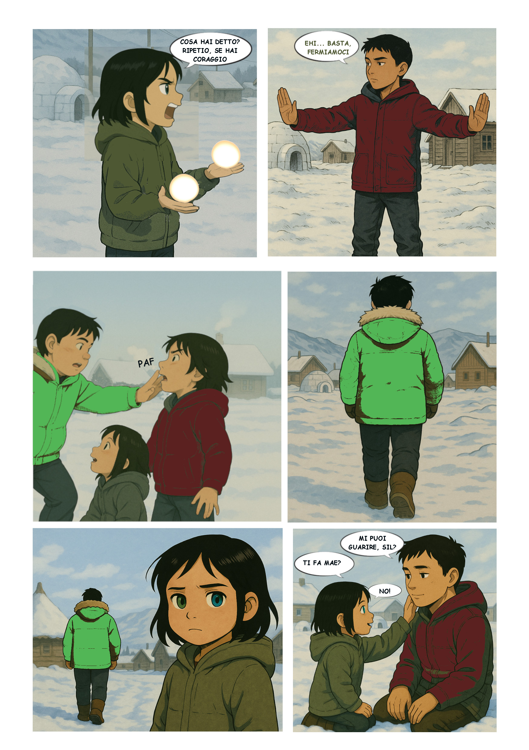 Genetic Eden - Anteprima fumetto: Silgiu in canada