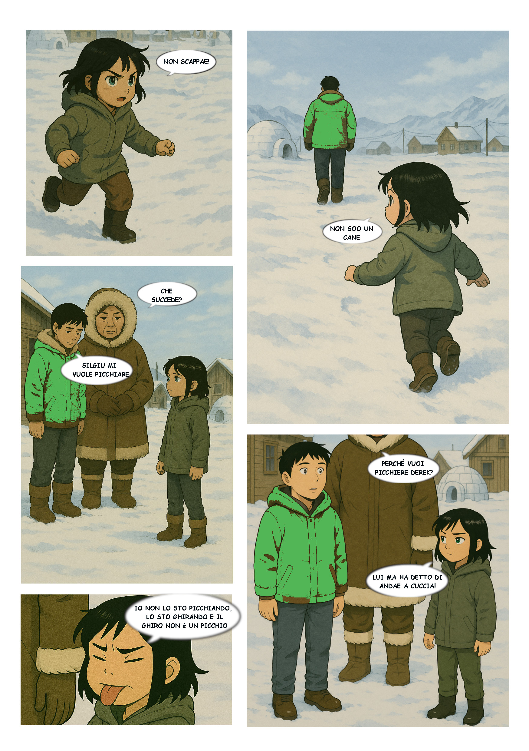 Genetic Eden - Anteprima fumetto: Silgiu in canada