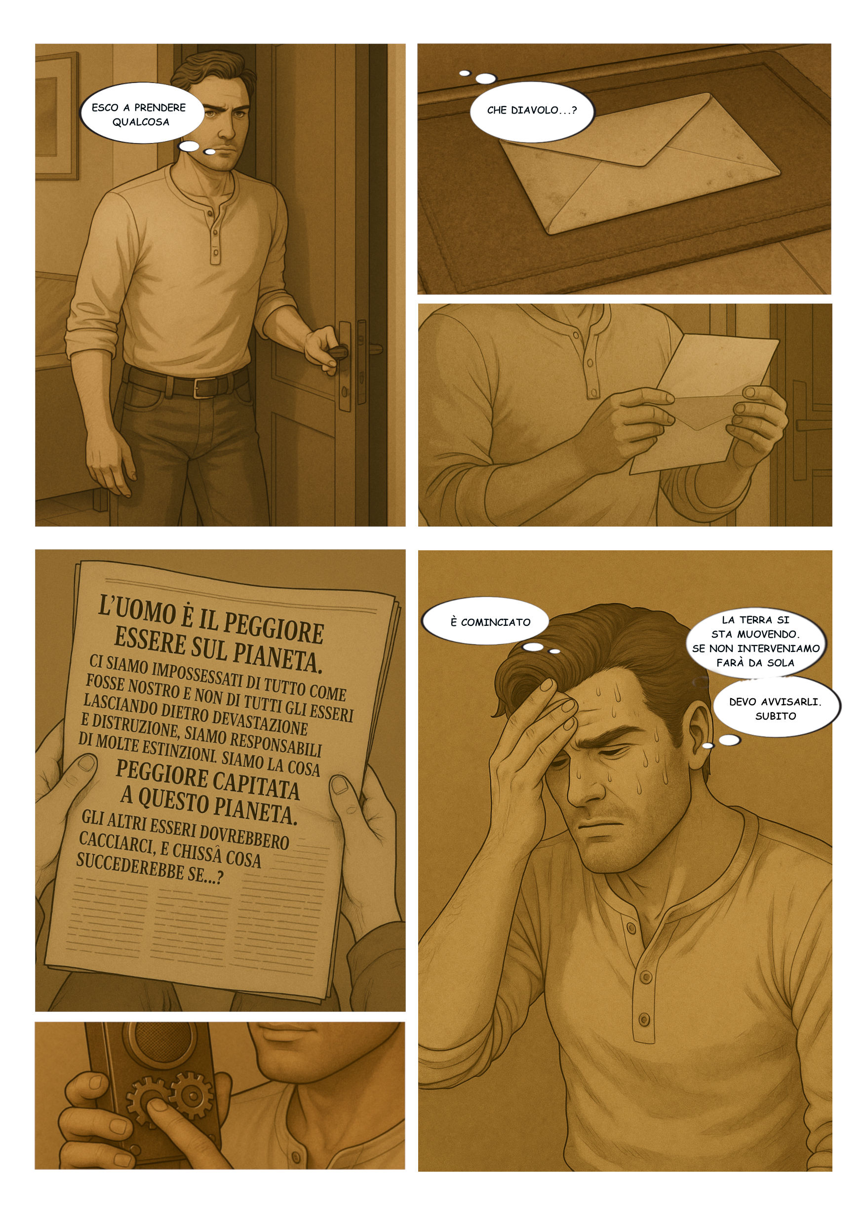 Genetic Eden - Anteprima fumetto: Silgiu in canada