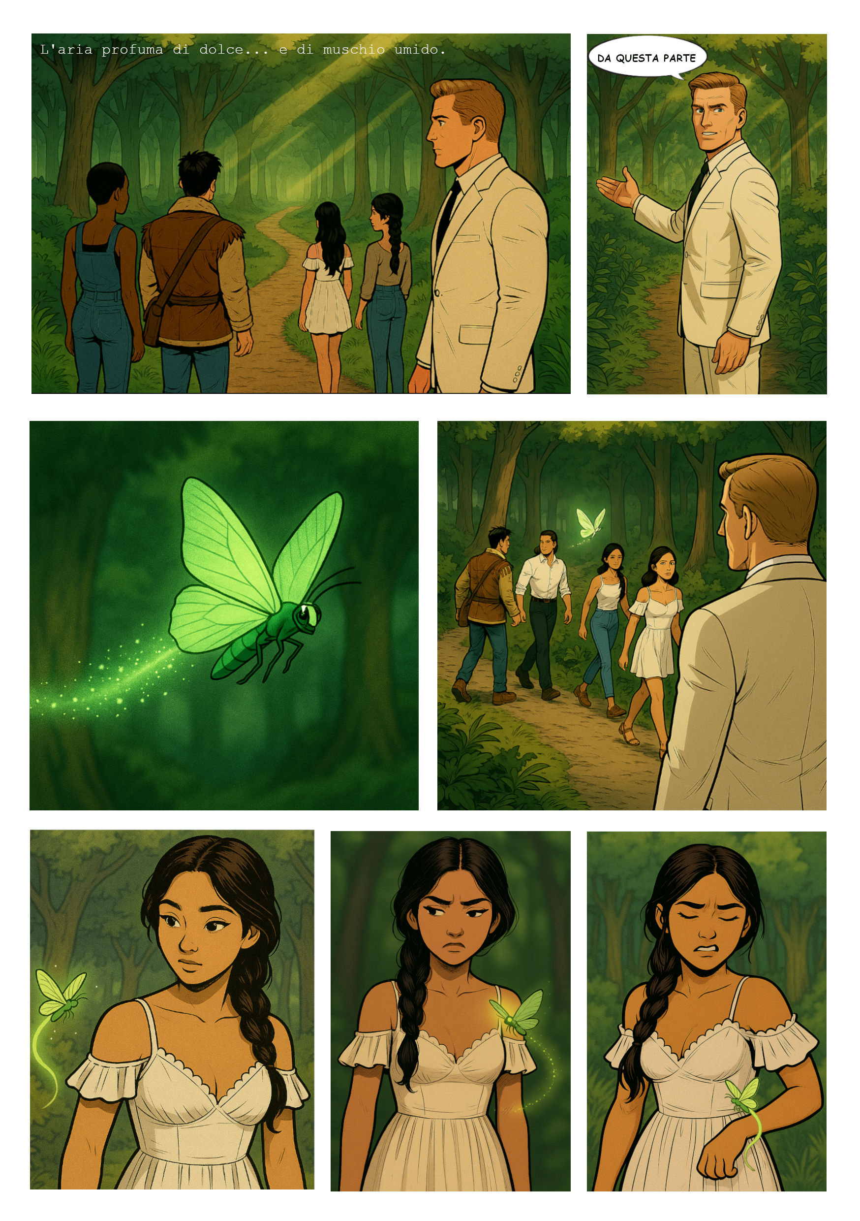 Genetic Eden - Anteprima fumetto: l'insetto verde