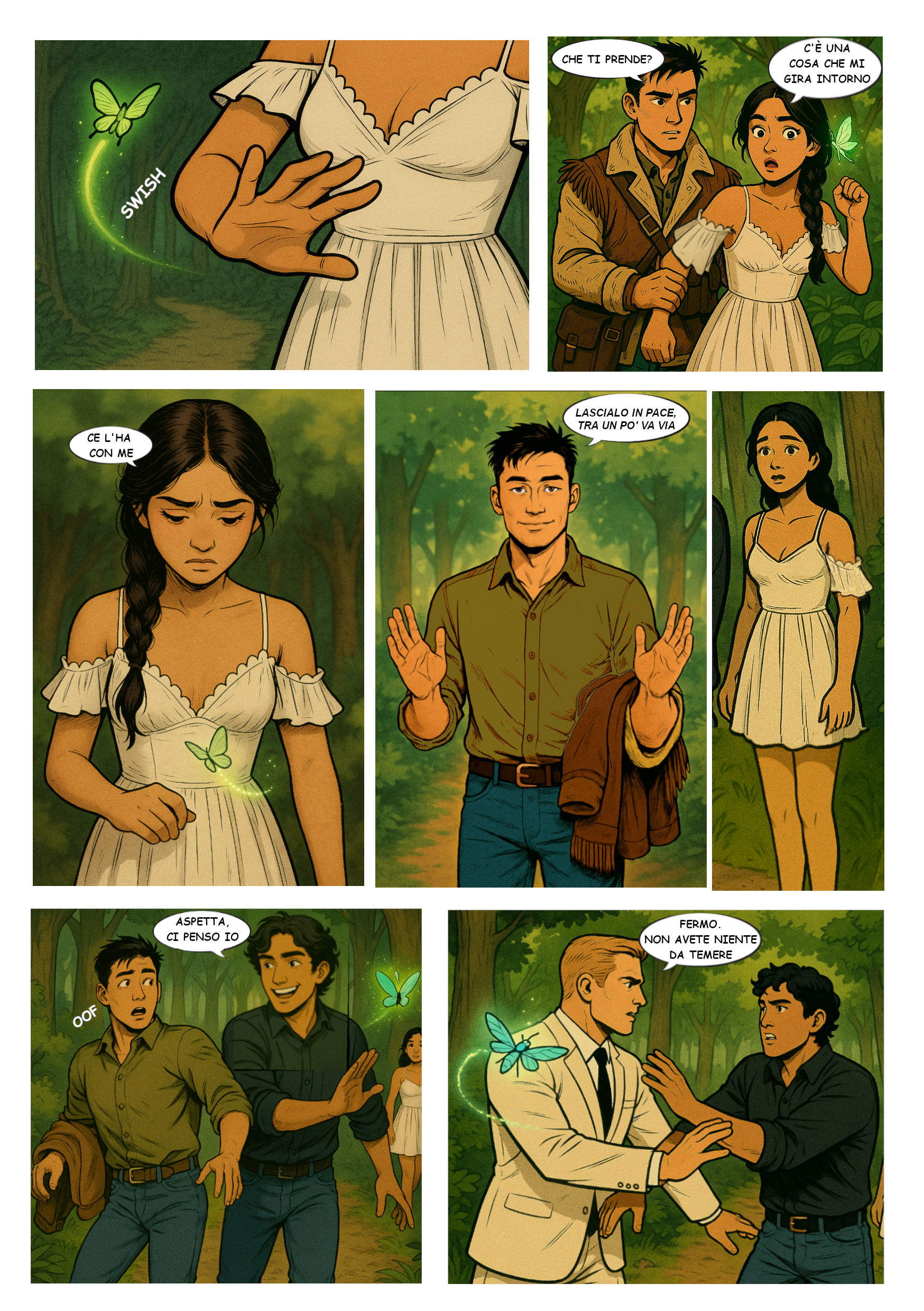 Genetic Eden - Anteprima fumetto: l'insetto verde