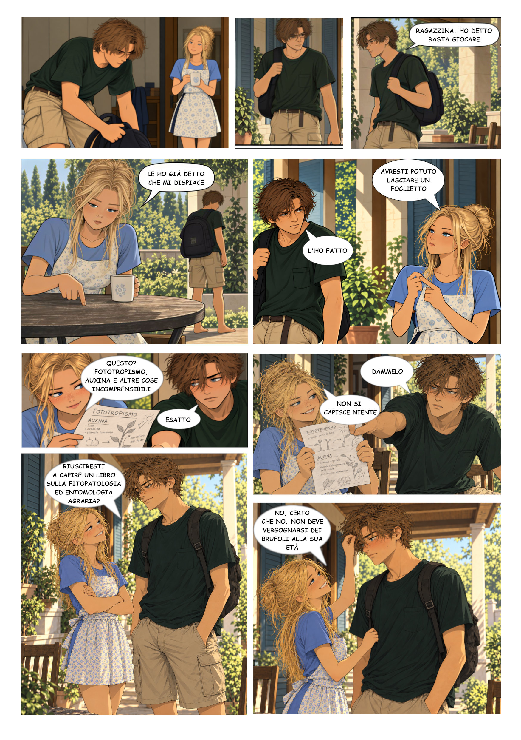Genetic Eden - pagina uno la flora