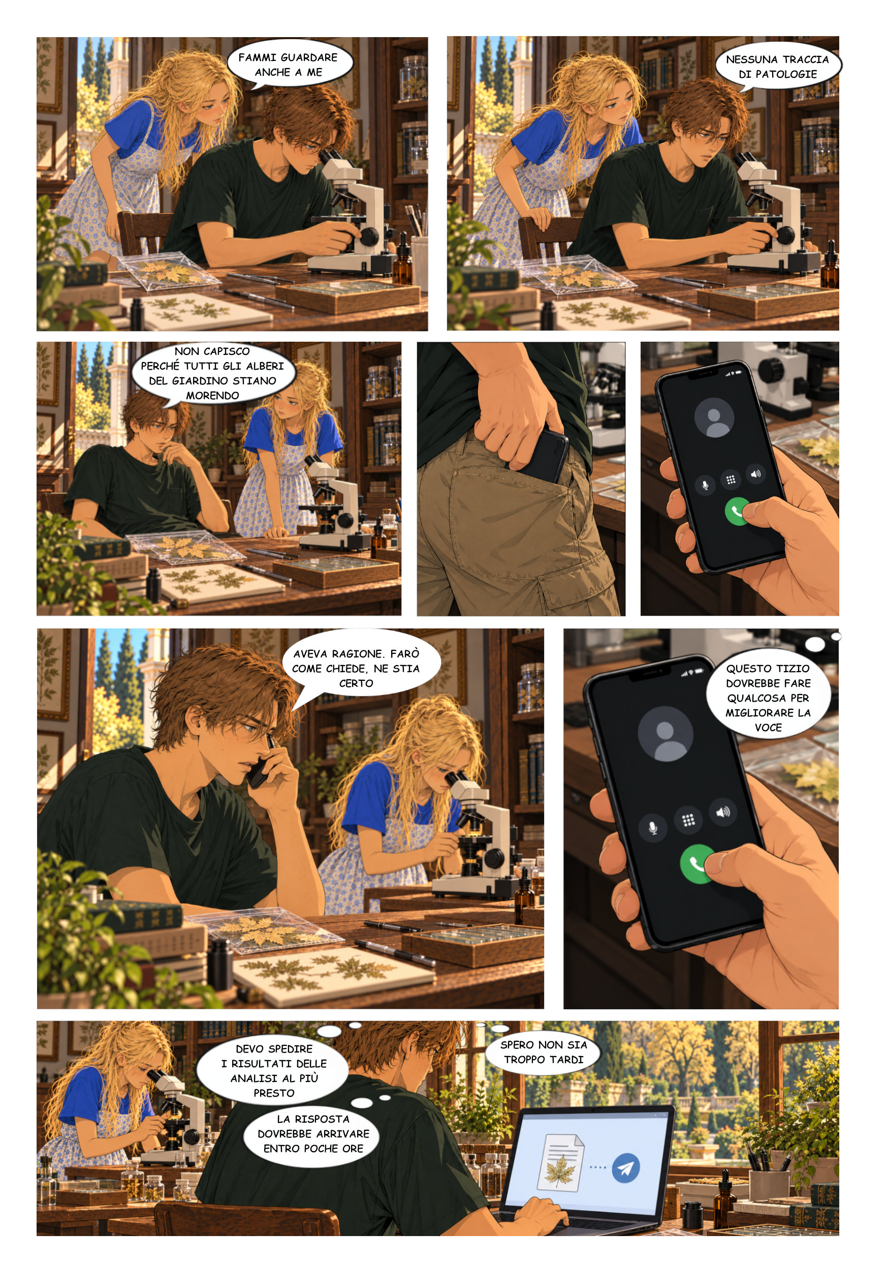 Genetic Eden - pagina uno la flora