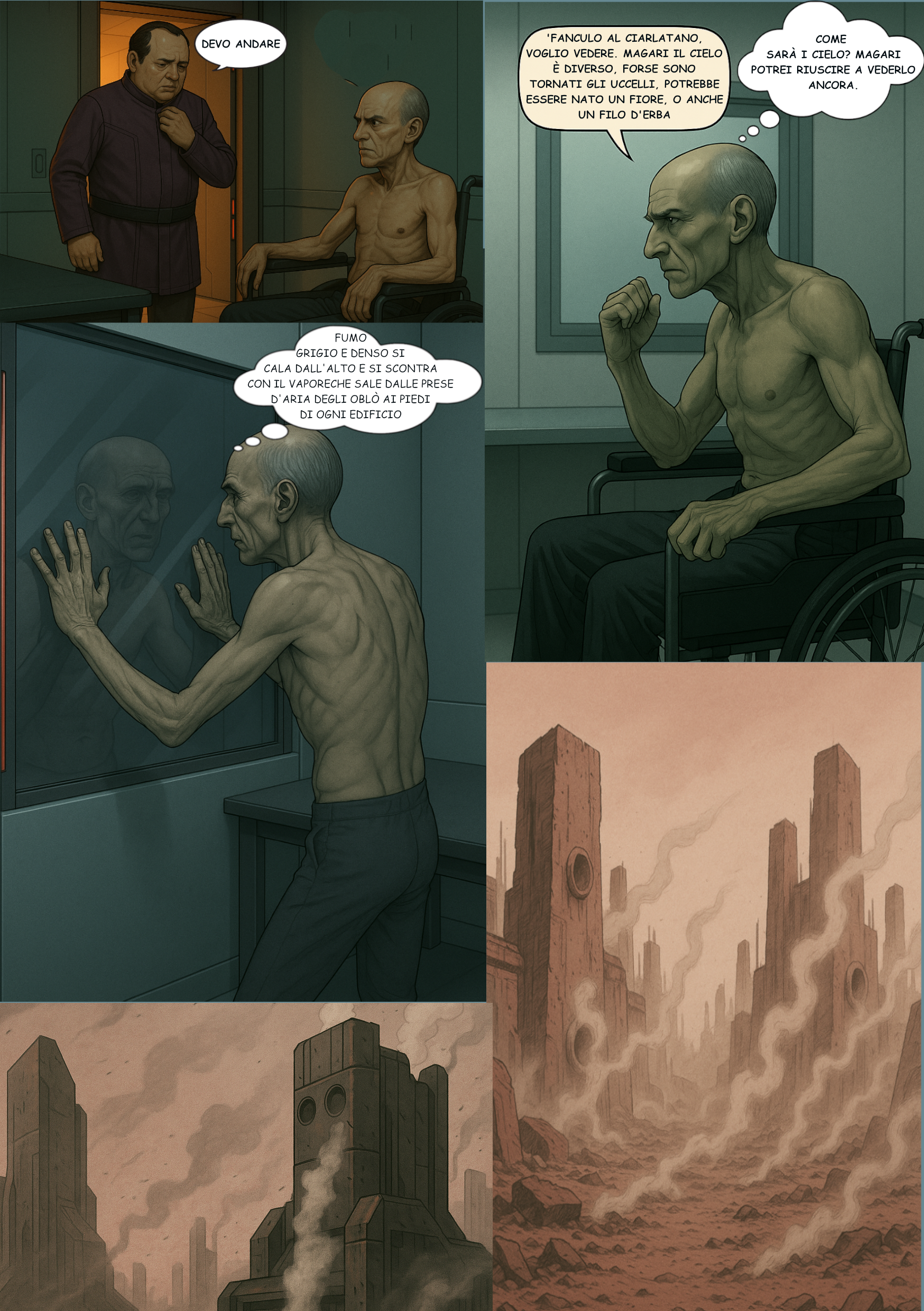 Genetic Eden - Anteprima fumetto: Nenki si risveglia in un mondo distopico sul pianeta Schos