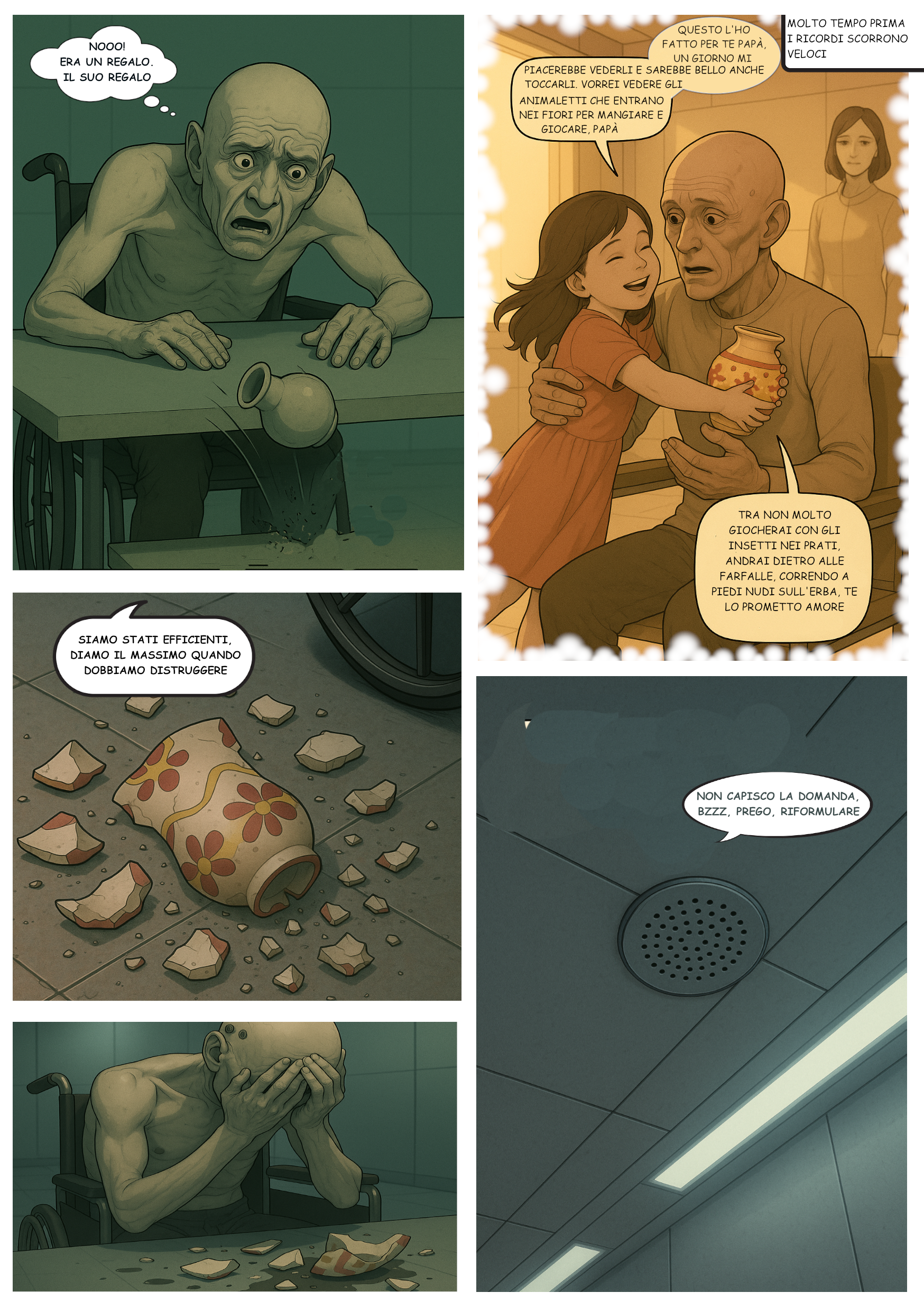 Genetic Eden - Anteprima fumetto: Nenki si risveglia in un mondo distopico sul pianeta Schos
