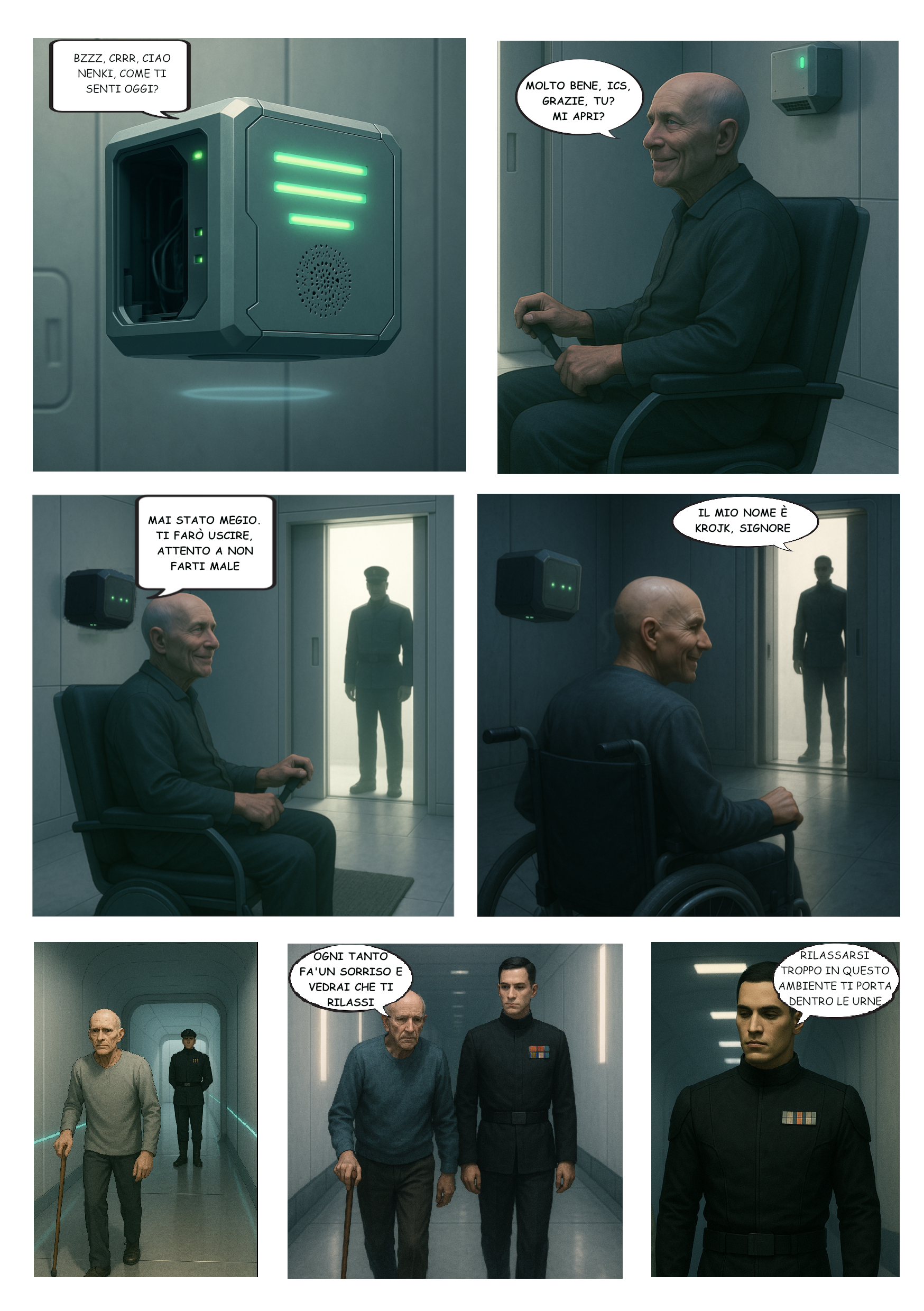 Genetic Eden - Anteprima fumetto: Nenki si risveglia in un mondo distopico sul pianeta Schos