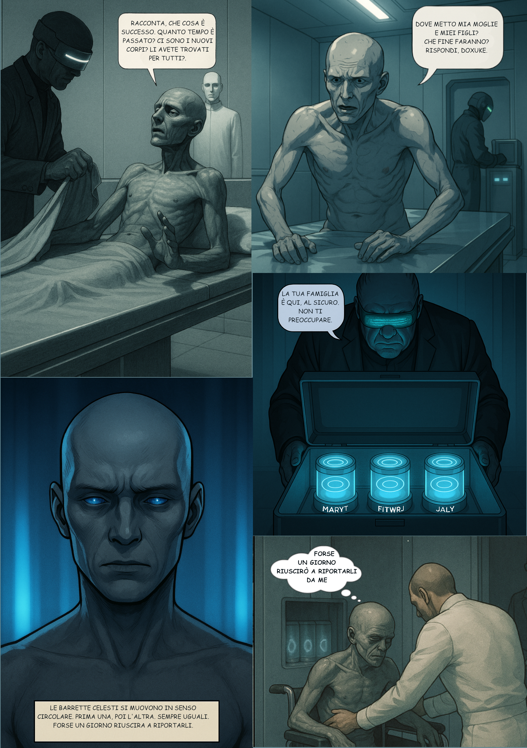 Genetic Eden - Anteprima fumetto: Nenki si risveglia in un mondo distopico sul pianeta Schos