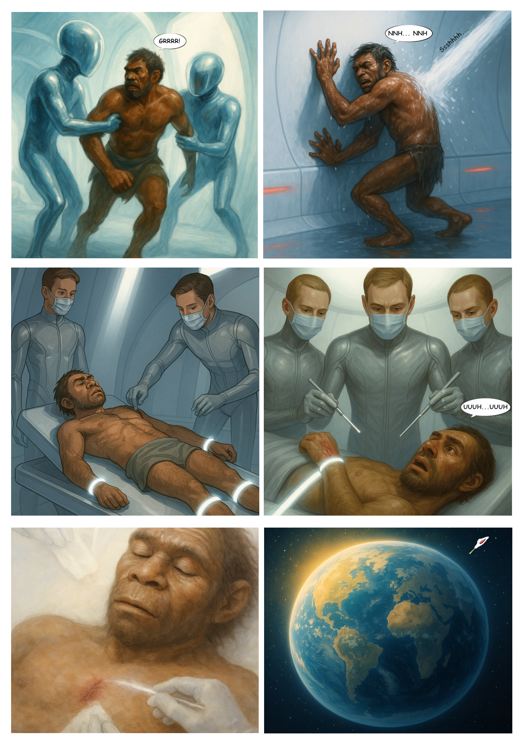 Genetic Eden - Anteprima fumetto: Nenki si risveglia in un mondo distopico sul pianeta Schos
